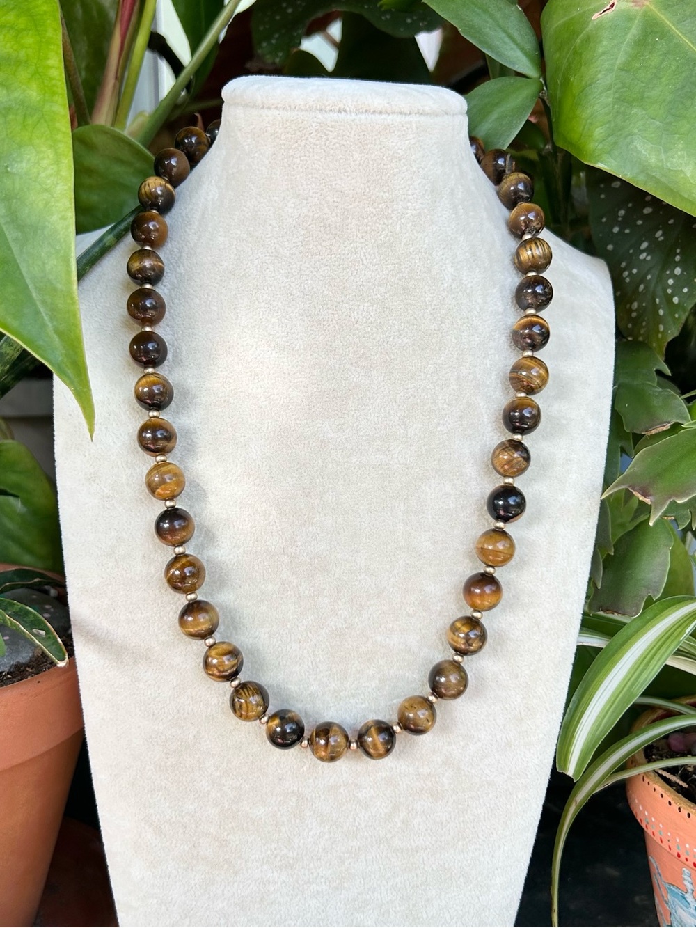 Tiger’s eye necklace